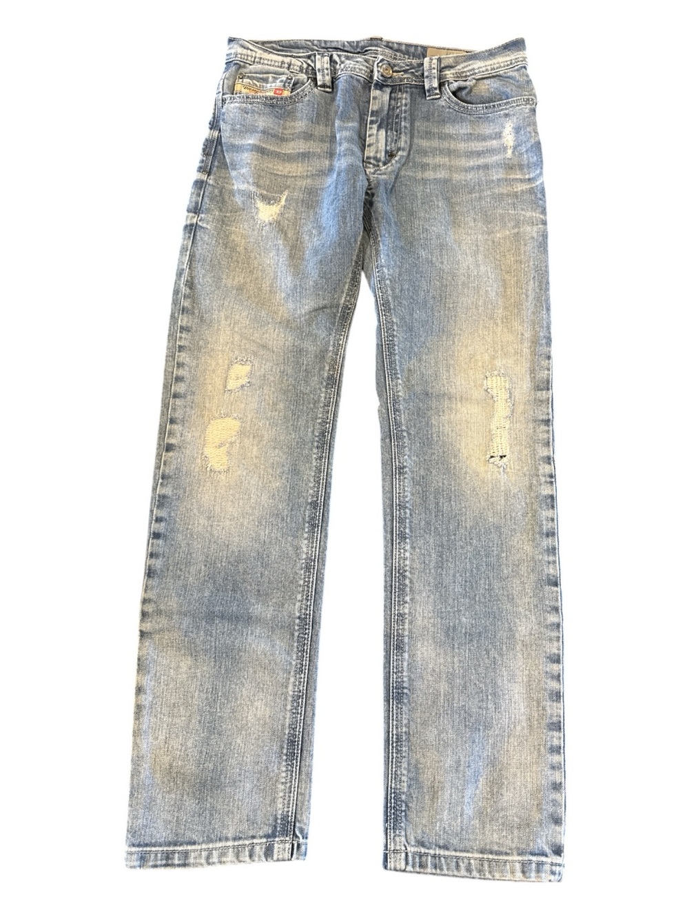 Diesel Light Blue Distressed Kids' Jeans